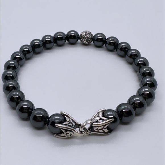 DAVID YURMAN Spiritual Bead Hematite with waves - Picture 3 of 9
